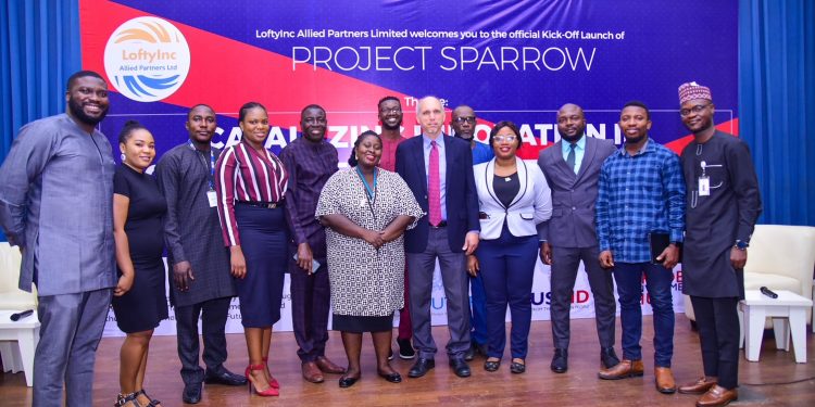 Project Sparrow press release group photo
