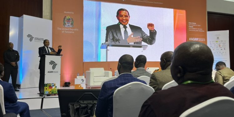 Former Tanzanian president Dr. Jakaya Kikwete at AFSF