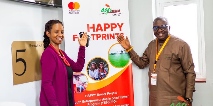 Country Director and CEO of Agri‑Impact Limited speaking at event.