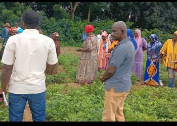 FARMERS WITH csir ON THE FIELD