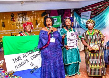 Regional participants at the 2023 Womens Climate Assembly in Lagos Nigeria