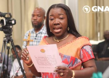 Community agriculture dialogue in Ghana, highlighting farmer engagement and knowledge