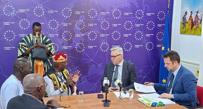Paramount Chief holds talks with EU on transformative agriculture initiative